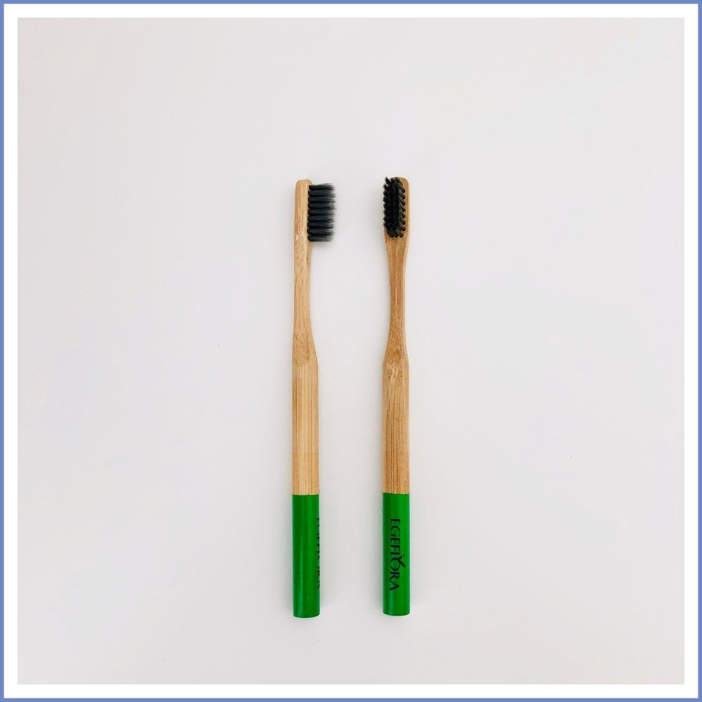 Bambu Diş Fırçası Bambu Diş Fırçası Yeşil Büyük Boy