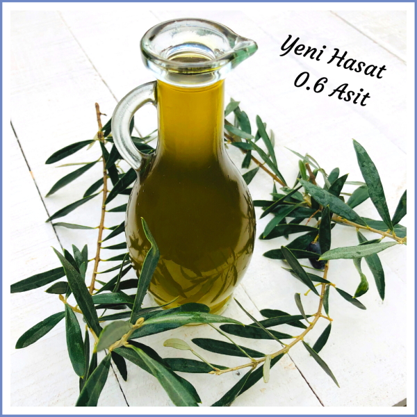 Yeni Hasat Zeytinyağı Soğuk Sıkım (0.8 Asit) 5 Litre