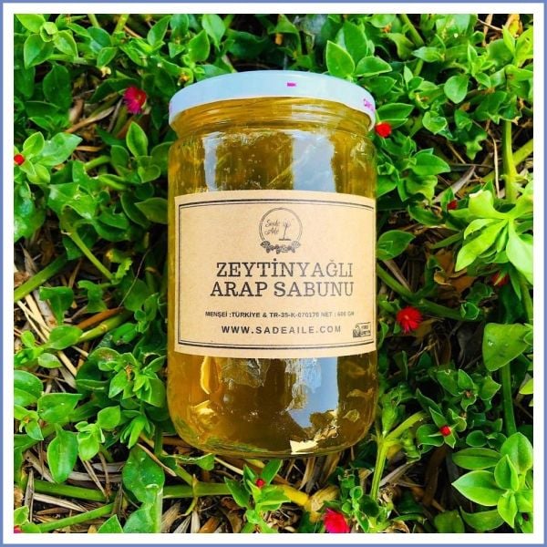 Zeytinyağlı Arap Sabunu (600 Gr.) görseli.