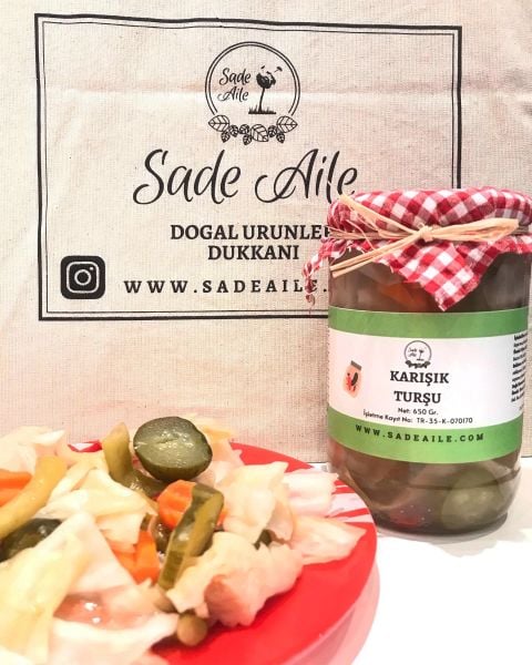 Karışık Turşu (500 Gr.)