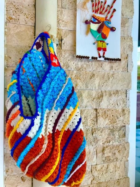 El Yapımı Örgü Çanta