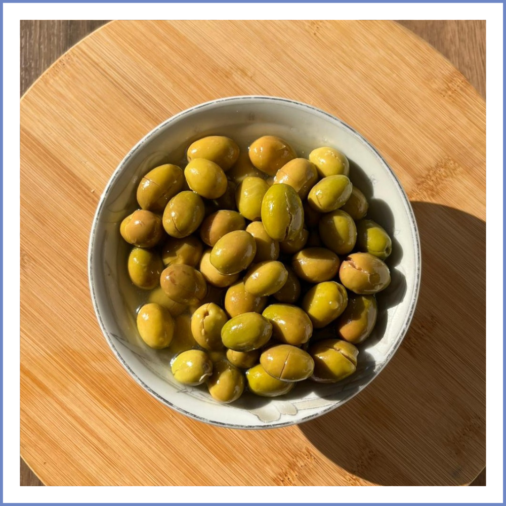 Edremit Yeşil Kırma Zeytin (920 Gr.)