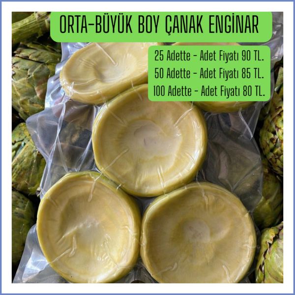 Çanak Enginar Orta - Büyük Boy (İndirimli)