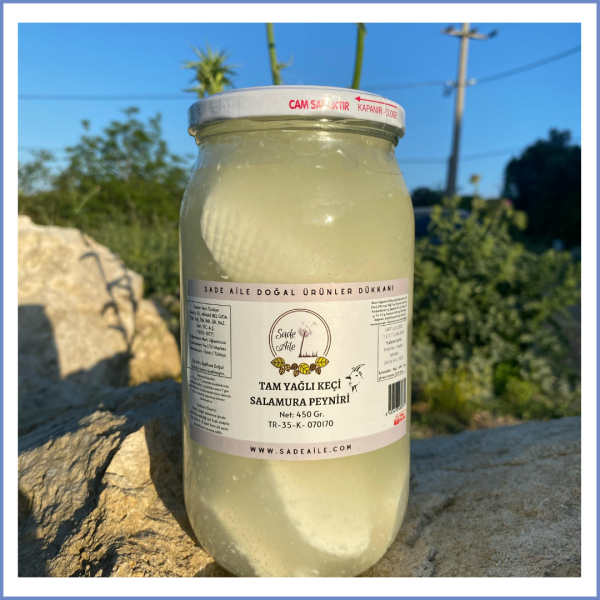 Karaburun Keçi Peyniri (Salamura) (450 Gr.)