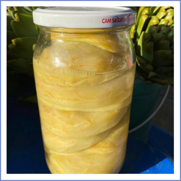 Sakız Çanak Enginar (Cam Konserve)